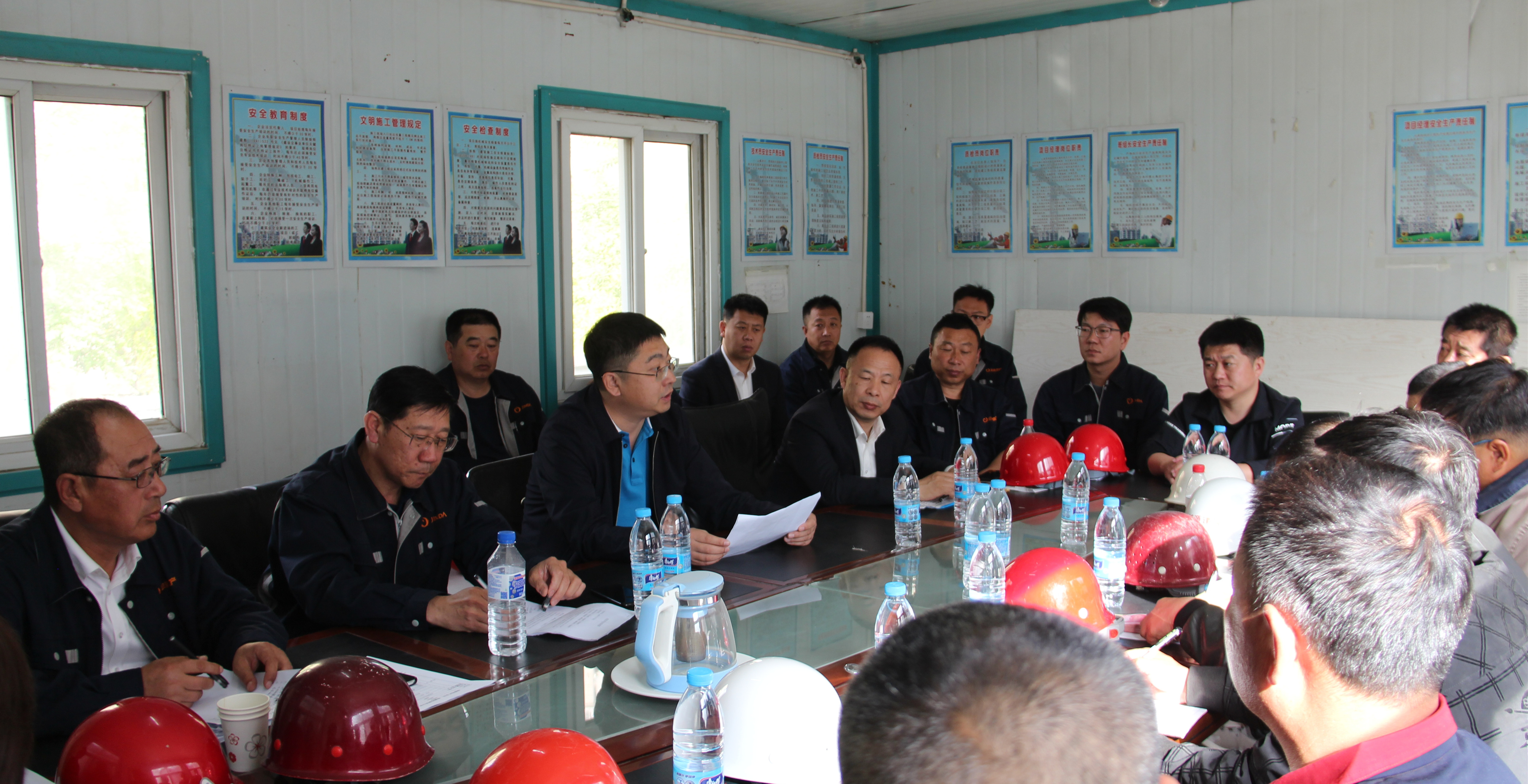 保质量、促生产-金泰地产进行各项目现场大检查(图2)