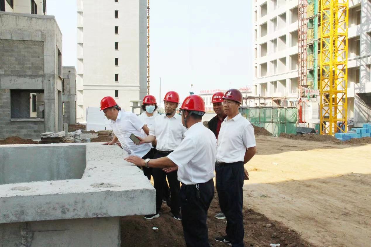 喜迎二十大｜金泰地产开展国庆节前安全生产大检查(图1)