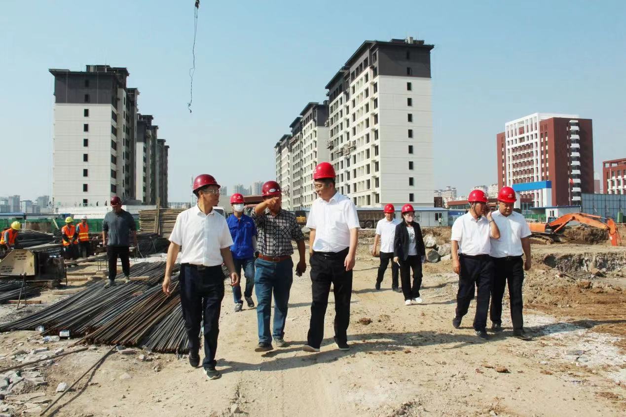 喜迎二十大｜金泰地产开展国庆节前安全生产大检查(图2)