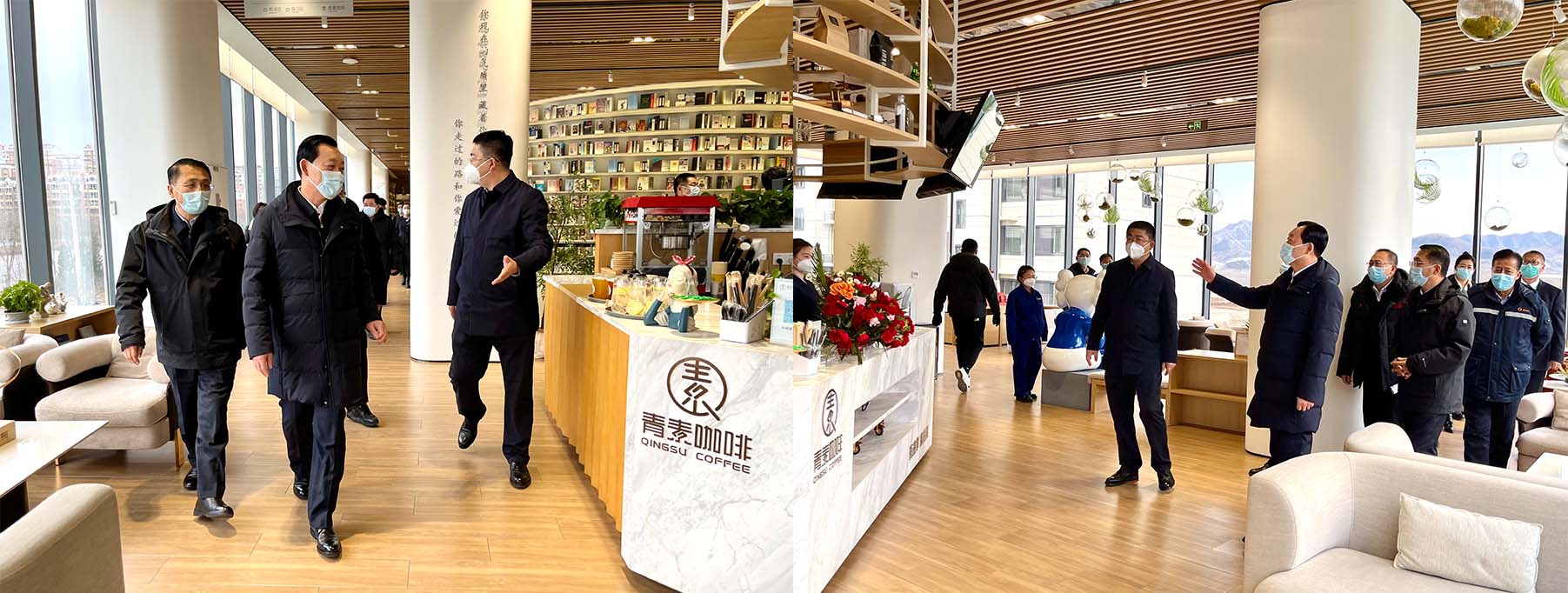 谢卫东市长一行莅临金泰城市书房参观调研(图3)