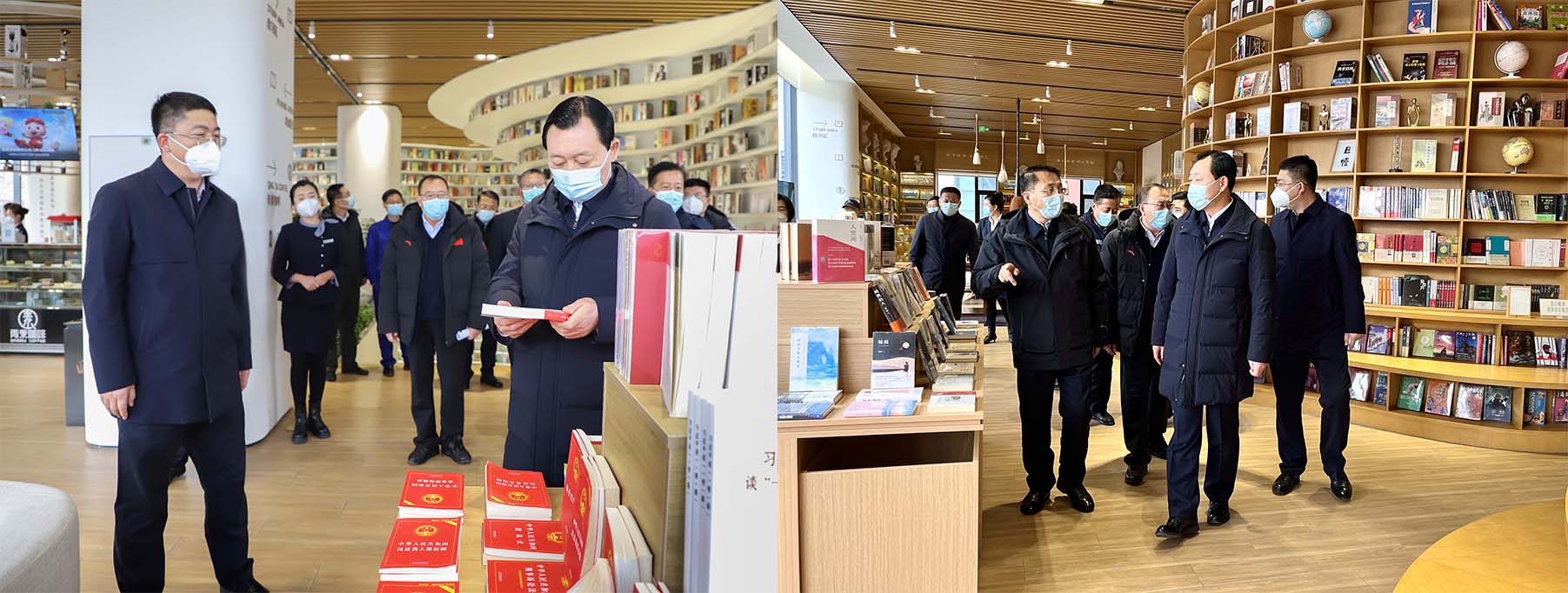 谢卫东市长一行莅临金泰城市书房参观调研(图4)