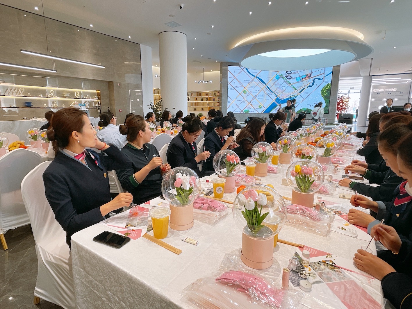 泰美了，共赴春天之约—金泰地产工会&中国银行文化路支行“三八”妇女节活动(图5)