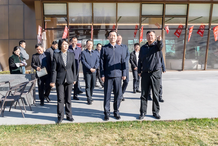 市委副书记、市长谢卫东一行莅临凤凰山·云麓项目开展视察调研工作(图1)