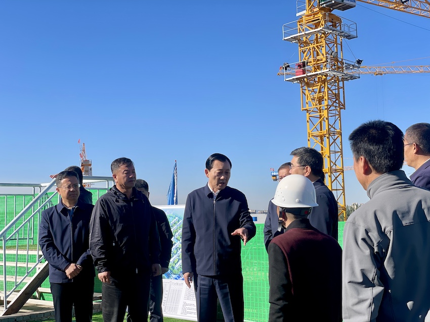 市委副书记、市长谢卫东一行莅临凤凰山·云麓项目开展视察调研工作(图2)